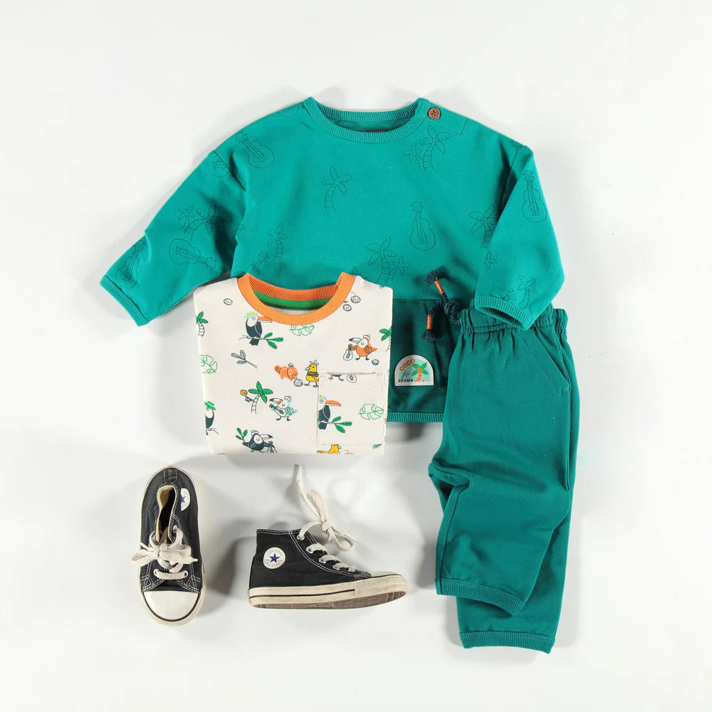Teal Baby Jogger Sweatpants