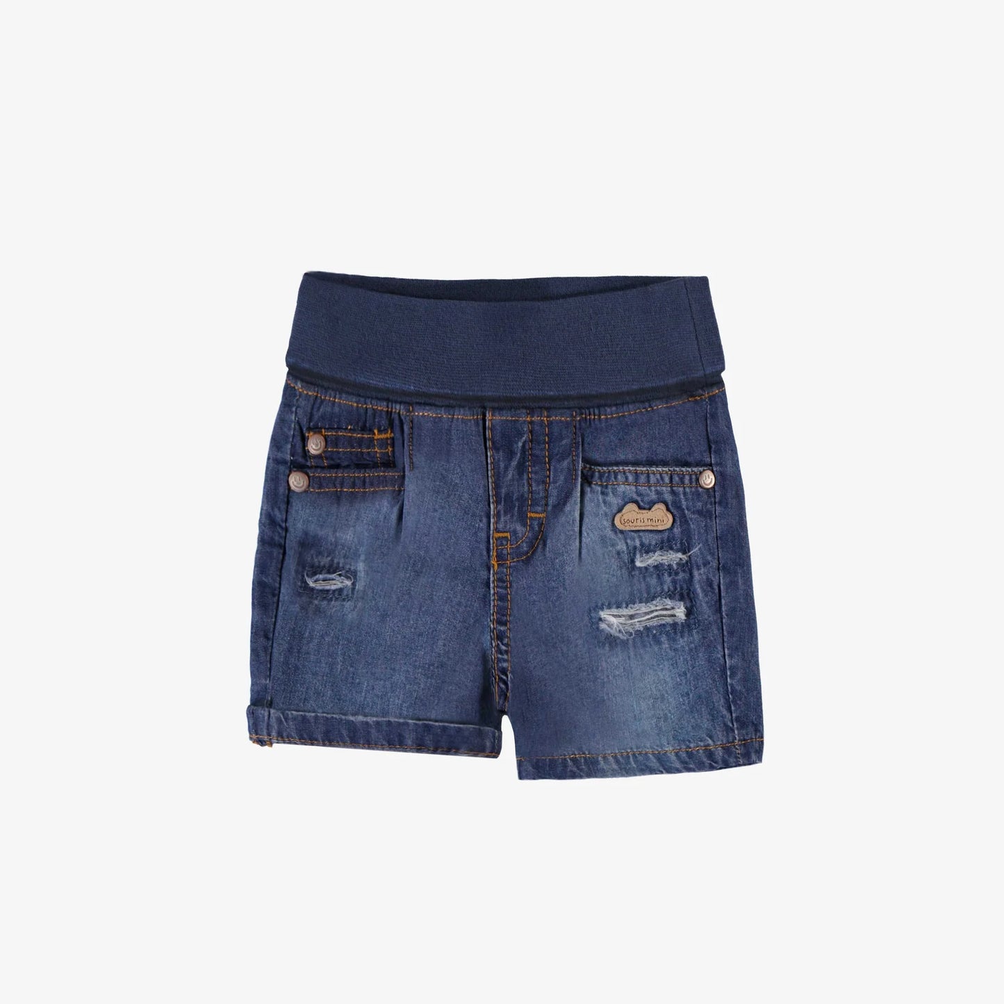 Lightweight Denim Baby Shorts