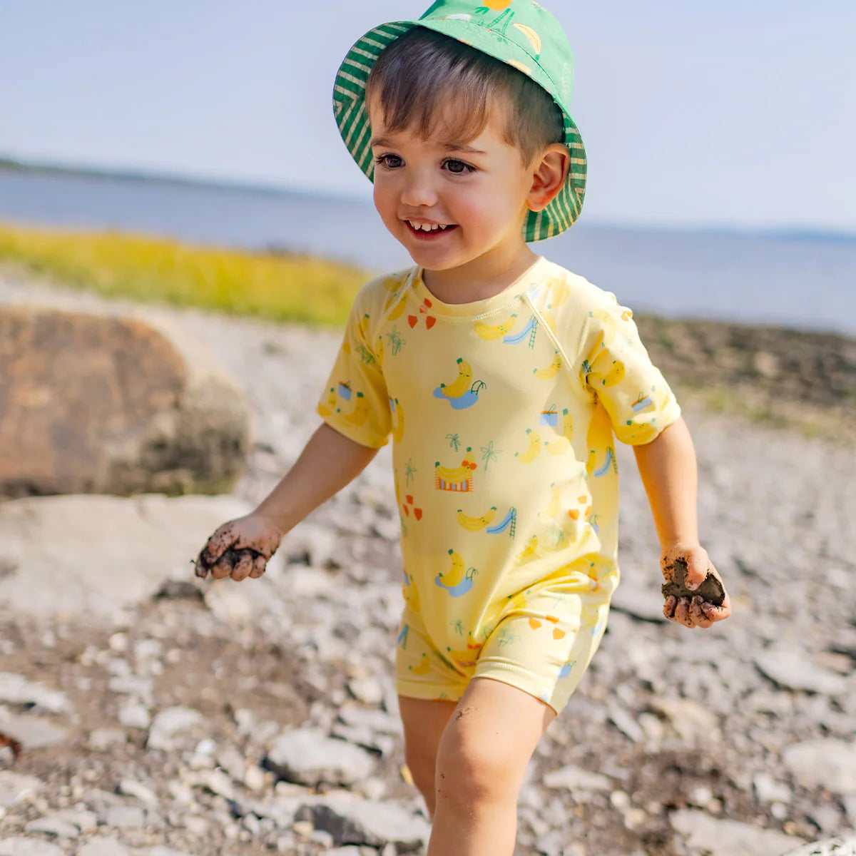 Beach Bananas Shortie Swimsuit
