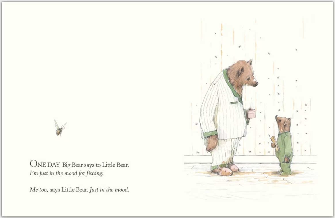 Big Bear and Little Bear Go Fishing Book