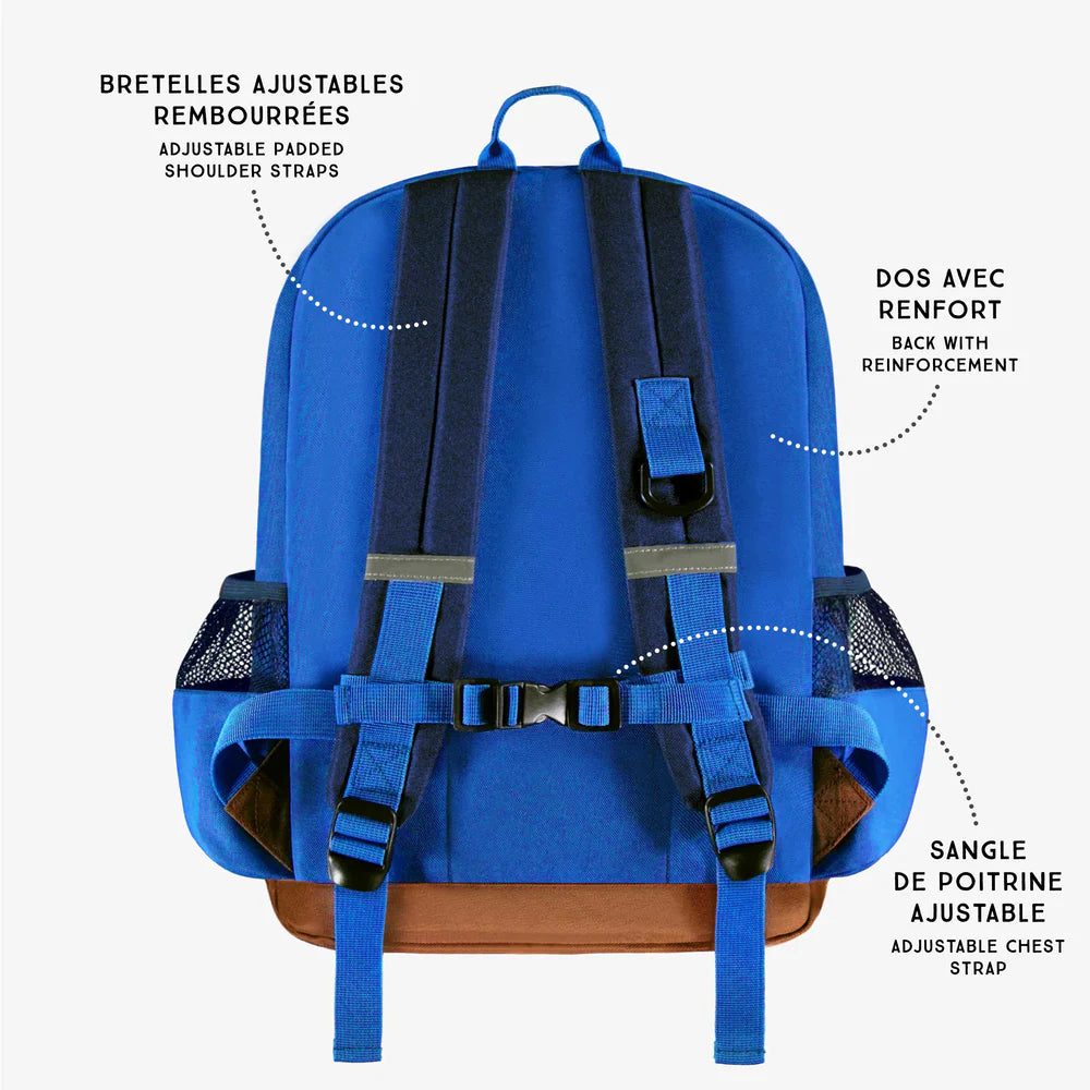 Blue Bulldog Backpack