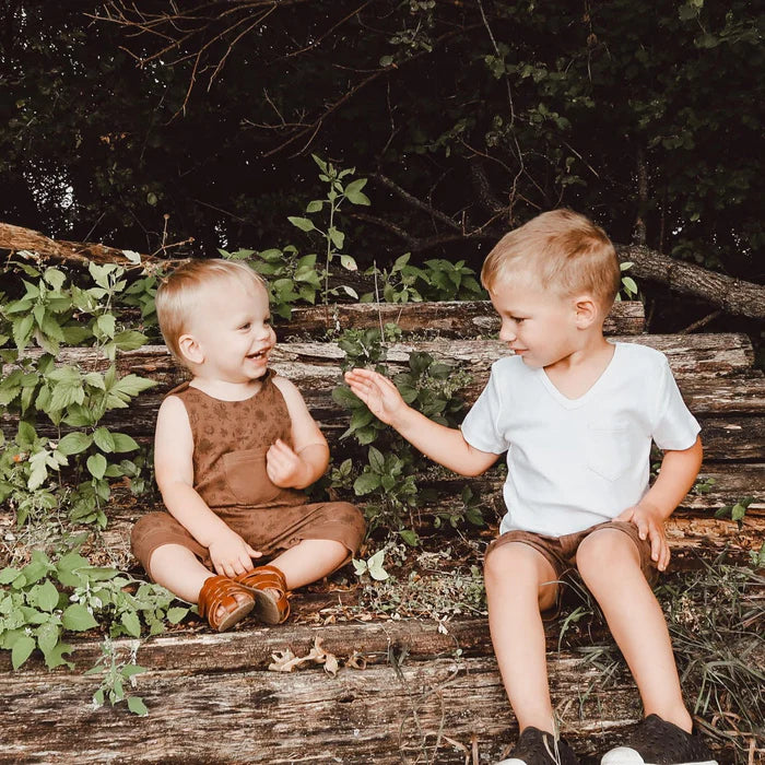 Organic Cotton Sleeveless Romper- Don't Bug Me