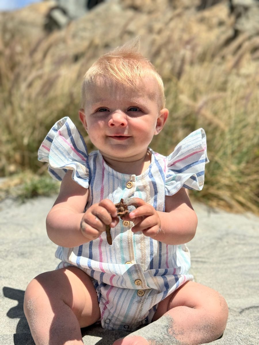 Cammie Striped Bubble