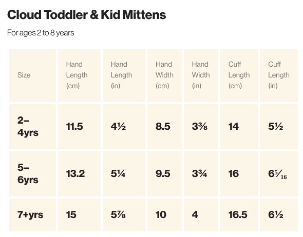 Toddler & Kids Cloud Mitts- Blush