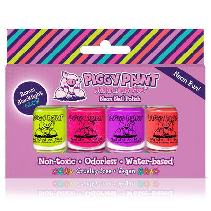 Mini Neon Nail Polish Box Set