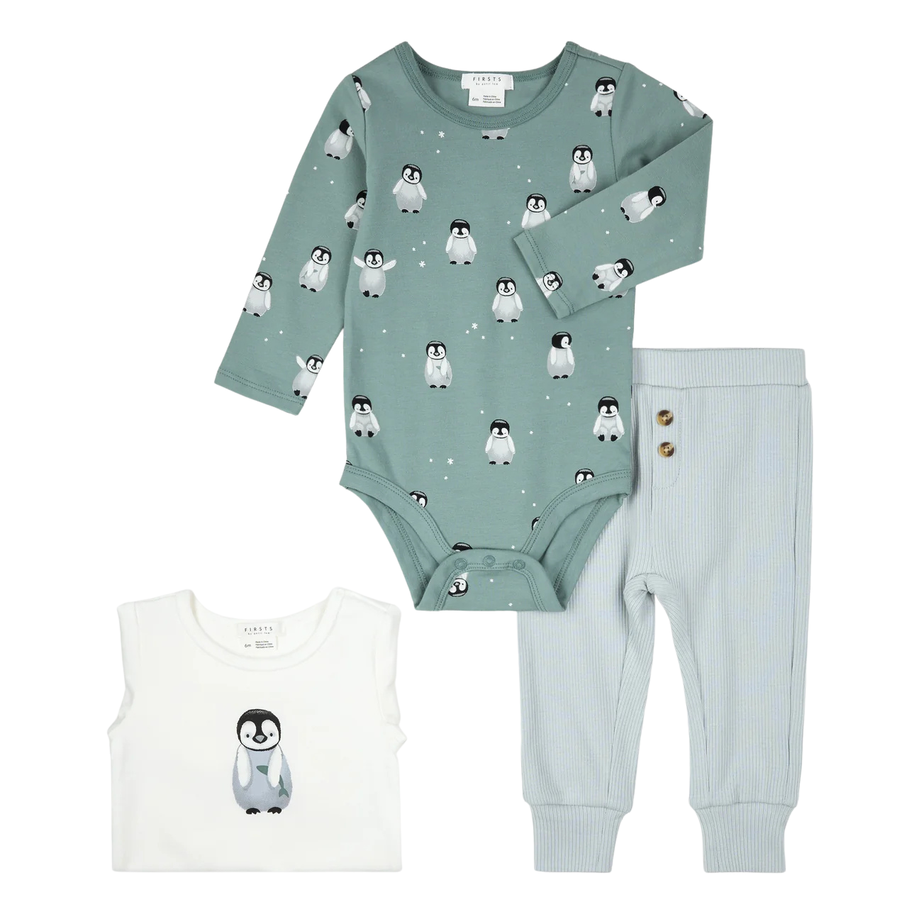 Baby Penguin 3pc. Outfit Set