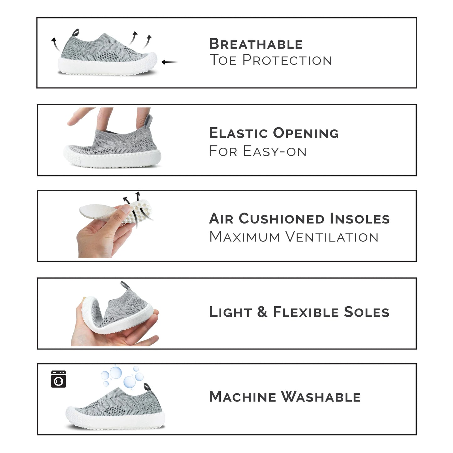 Driftwood Breeze Knit Slip-On Shoes