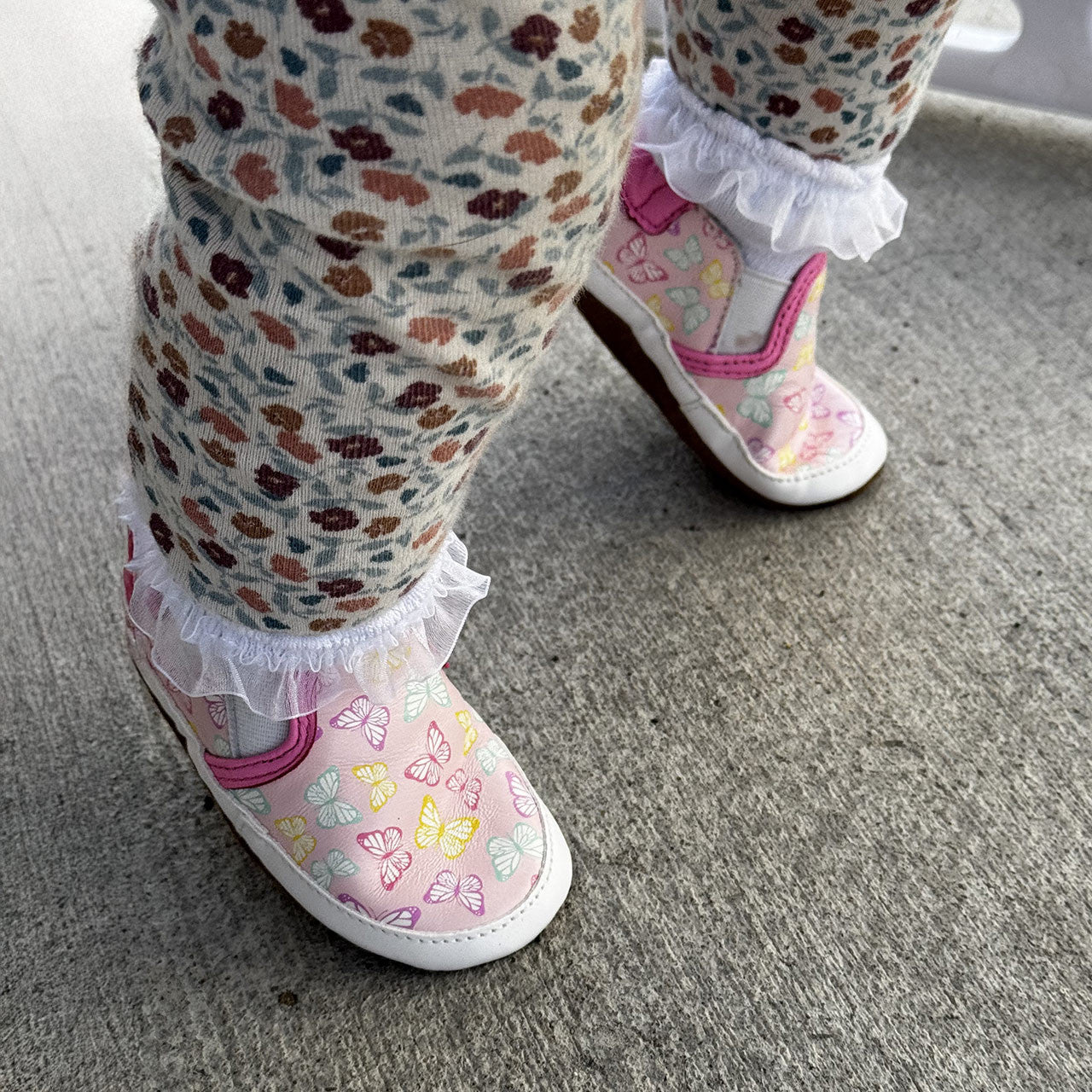 Fly Away With Me Butterfly Soft Soles