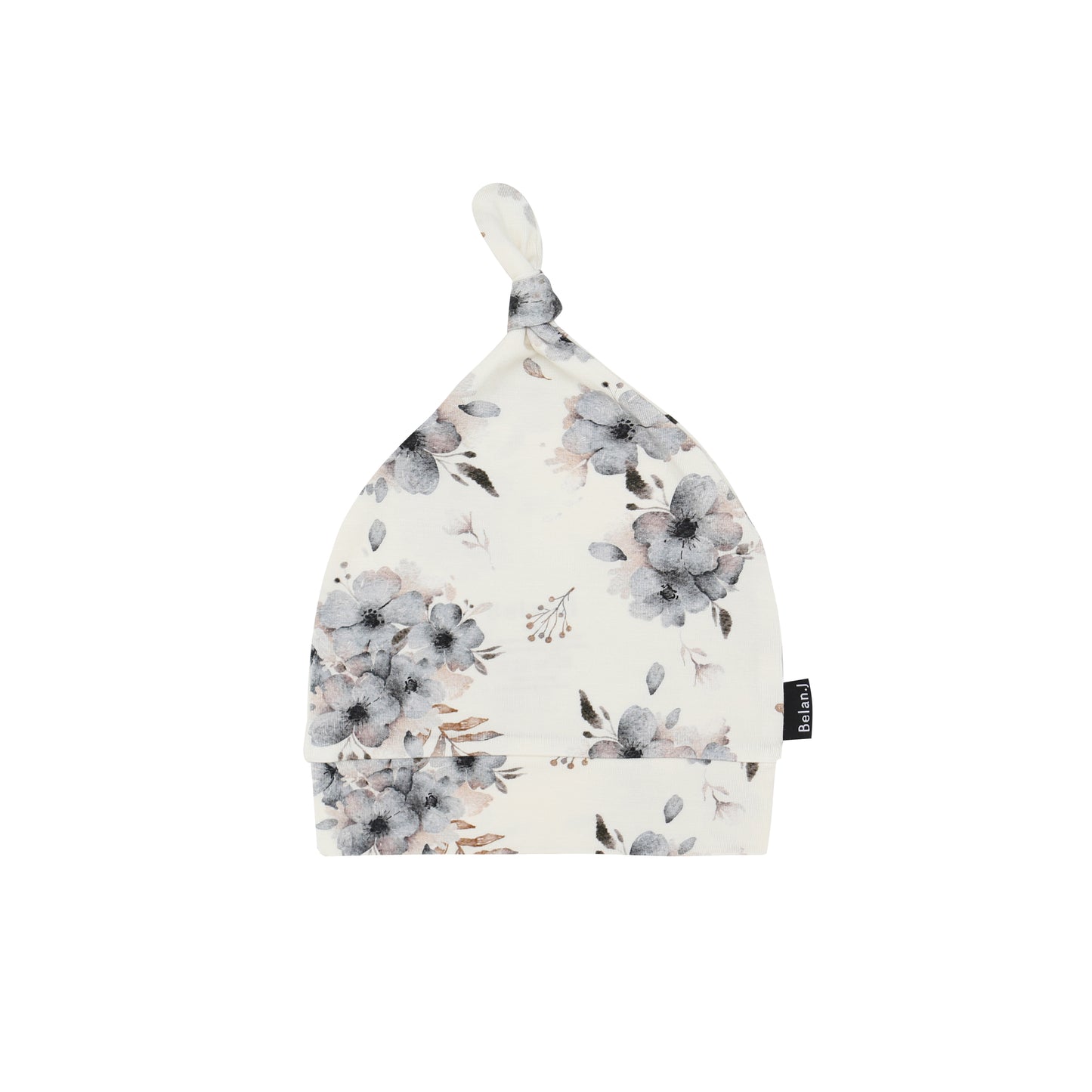 Bamboo Knotted Hat- Frosty Floral