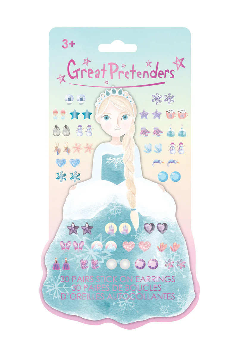 Frosty Sister Sticker Earrings