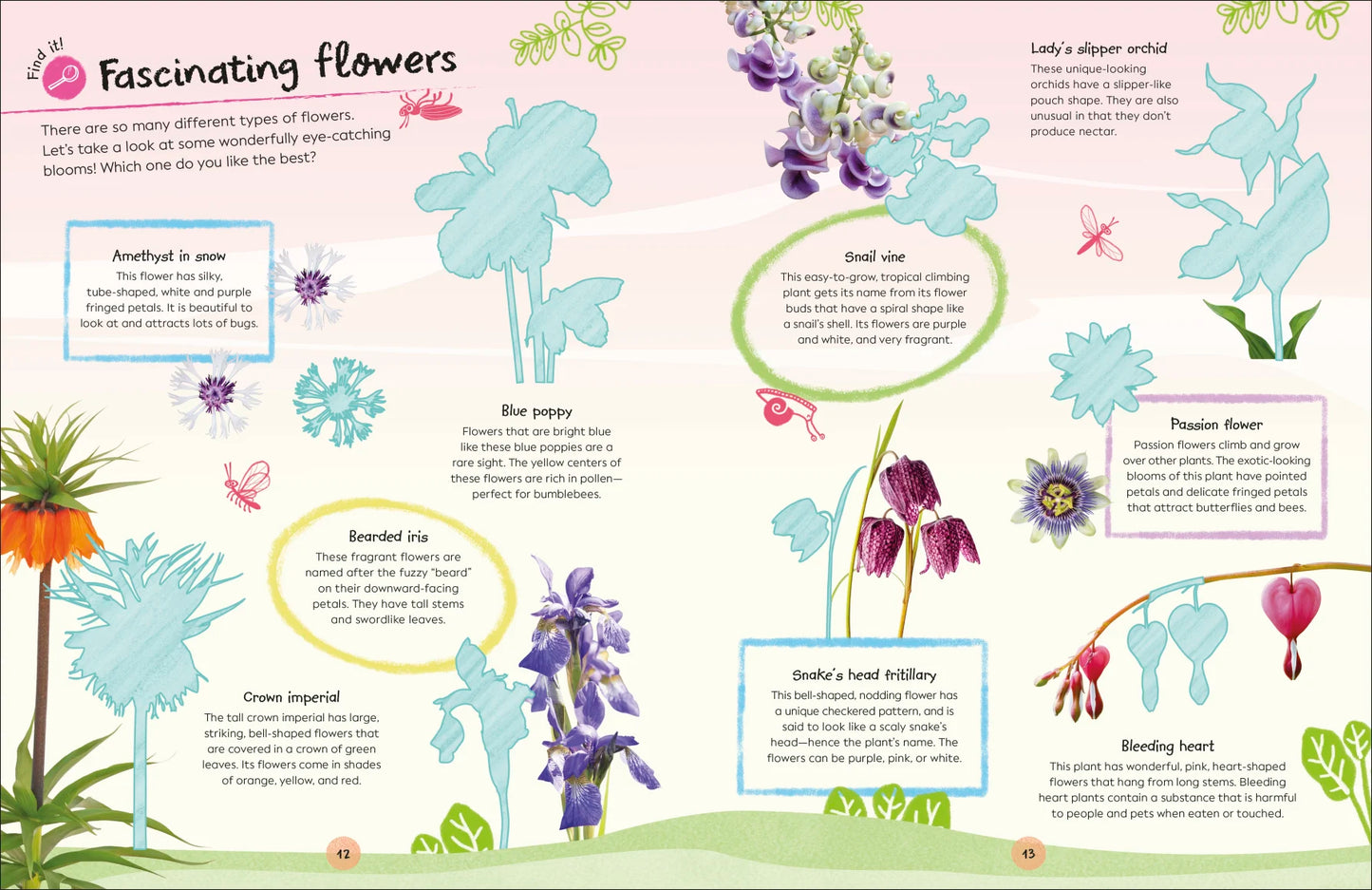 Garden Flowers Ultimate Sticker Book