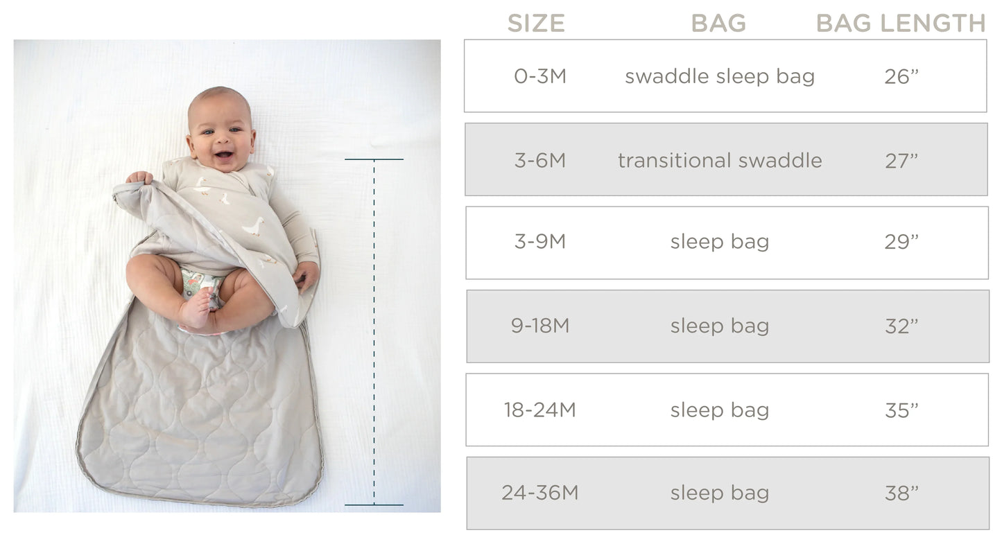 1.0TOG Bamboo Sleep Sack- Dino