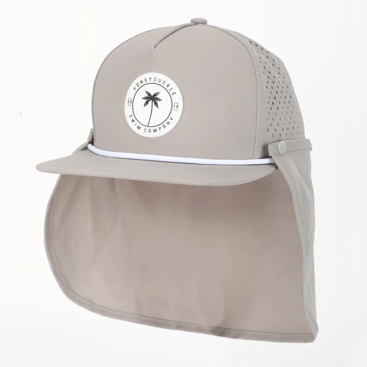Snapback Sunhat- Warm Grey