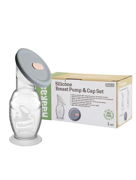 Silicone Breast Pump & Cap