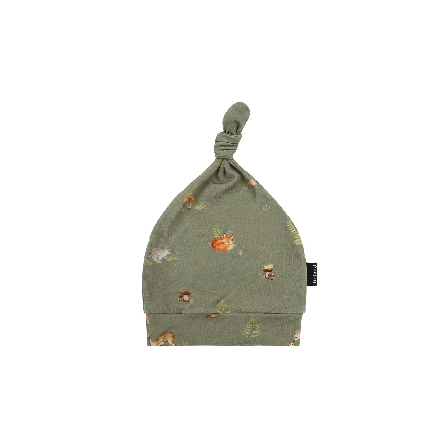 Bamboo Knotted Hat- Forest Friends