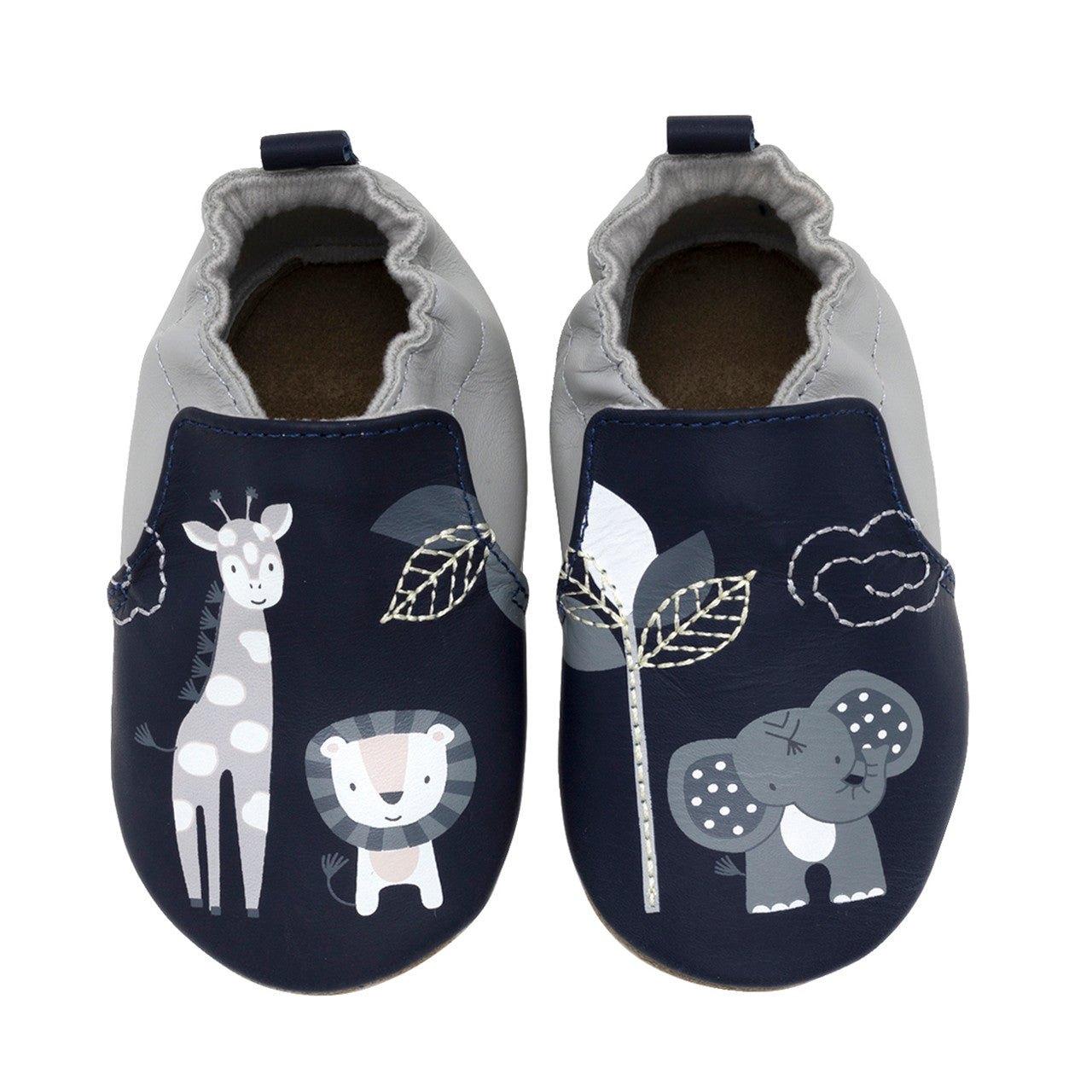 Hello World Navy Soft Soles