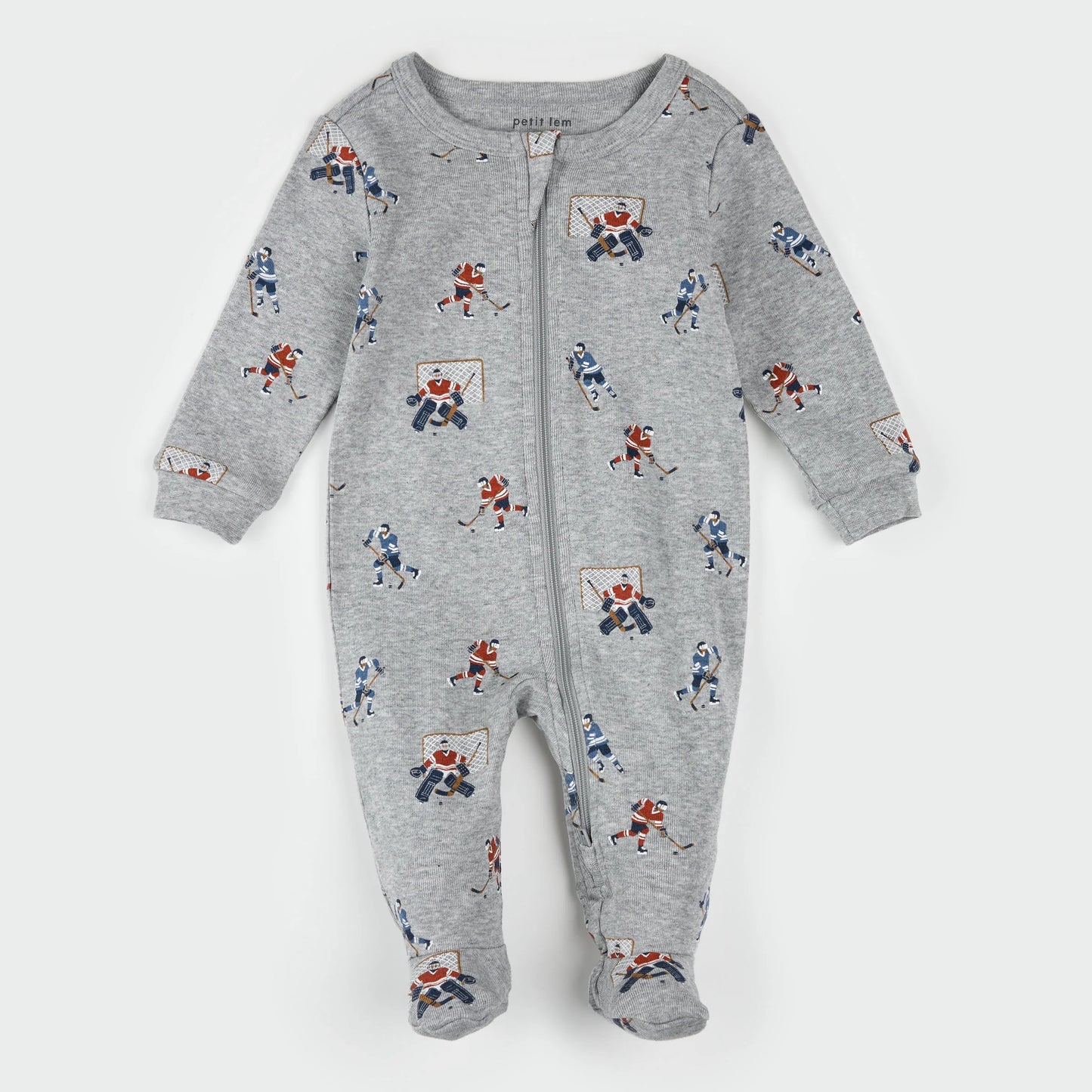 Heather Grey Hockey Players Sleeper