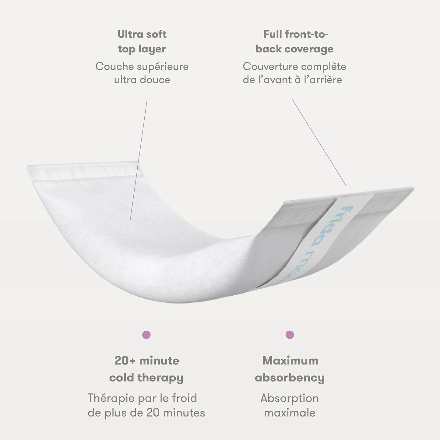 Instant Ice Maxi Pads 4pk.