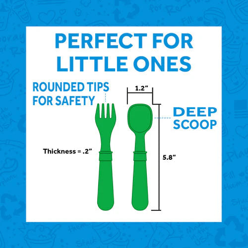 Re-Play Utensils 8pk.- Sage