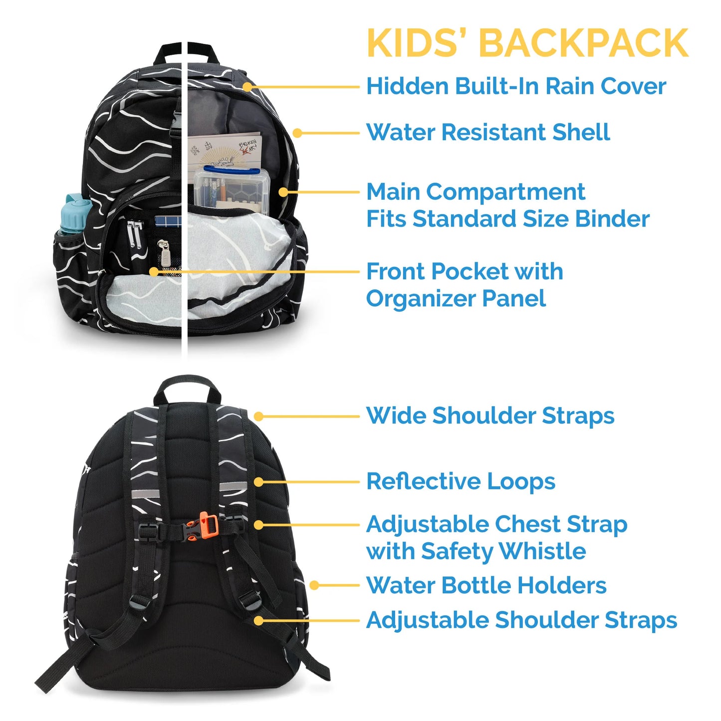 Little Xplorers Kids Backpack- Wildberry