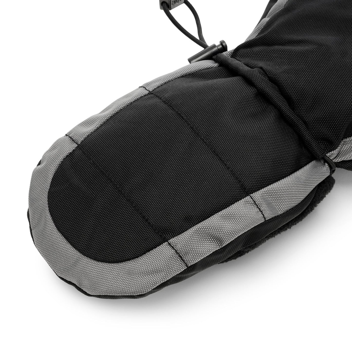 Kids Snow Mitts- Black/Grey
