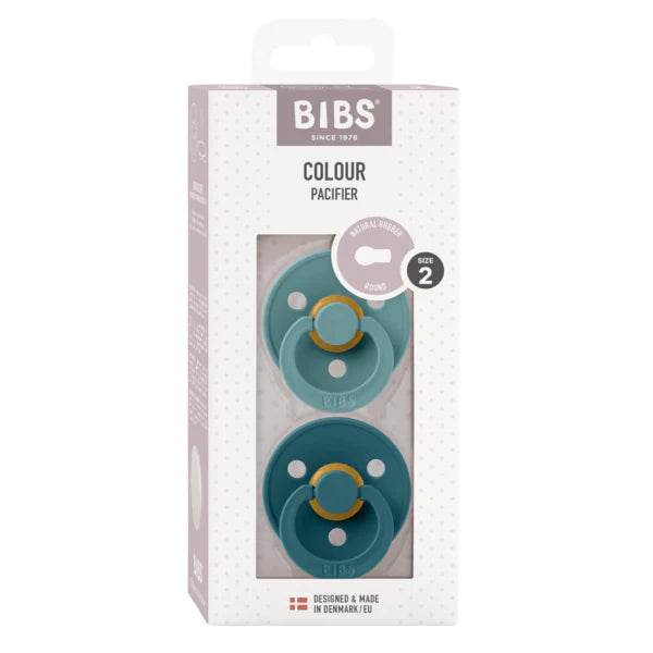 Colour Round Pacifier 2pk.- Island Sea/Forest Lake
