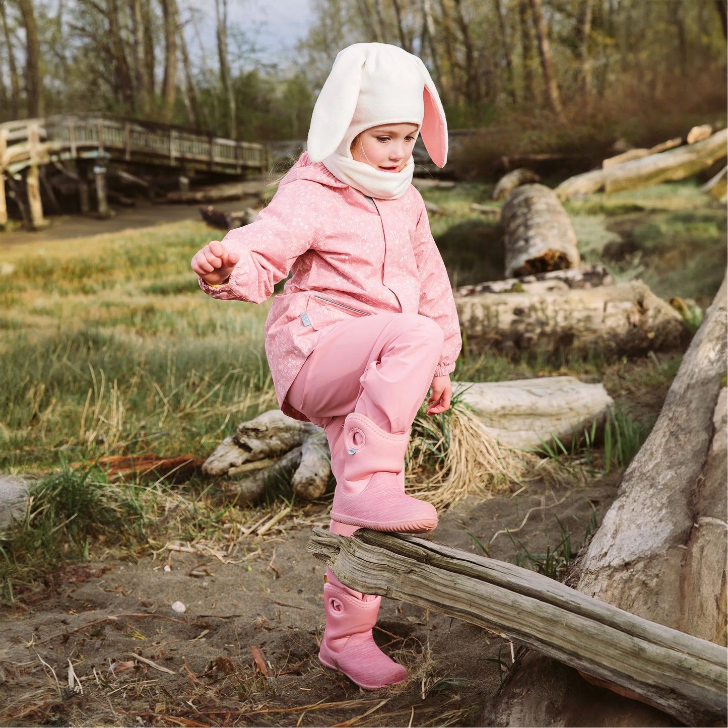 Toasty-Dry Lite Winter Boots- Dusty Pink Birch