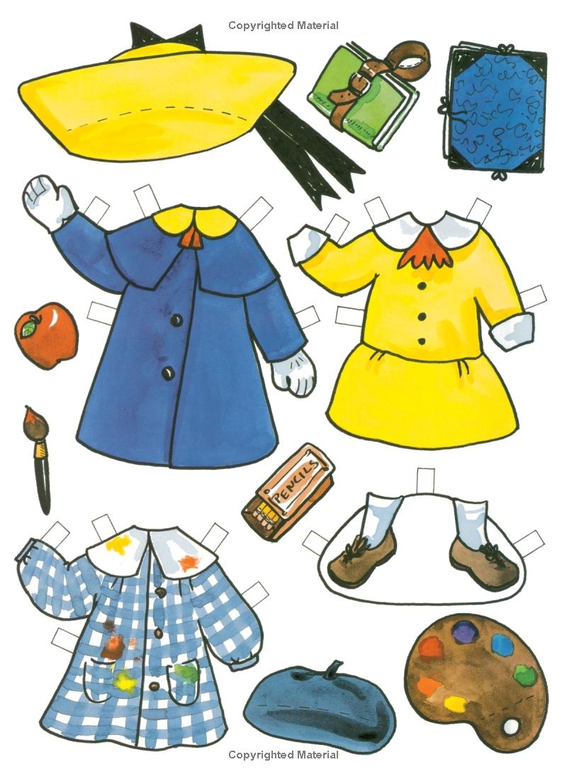 Madeline Paper Dolls
