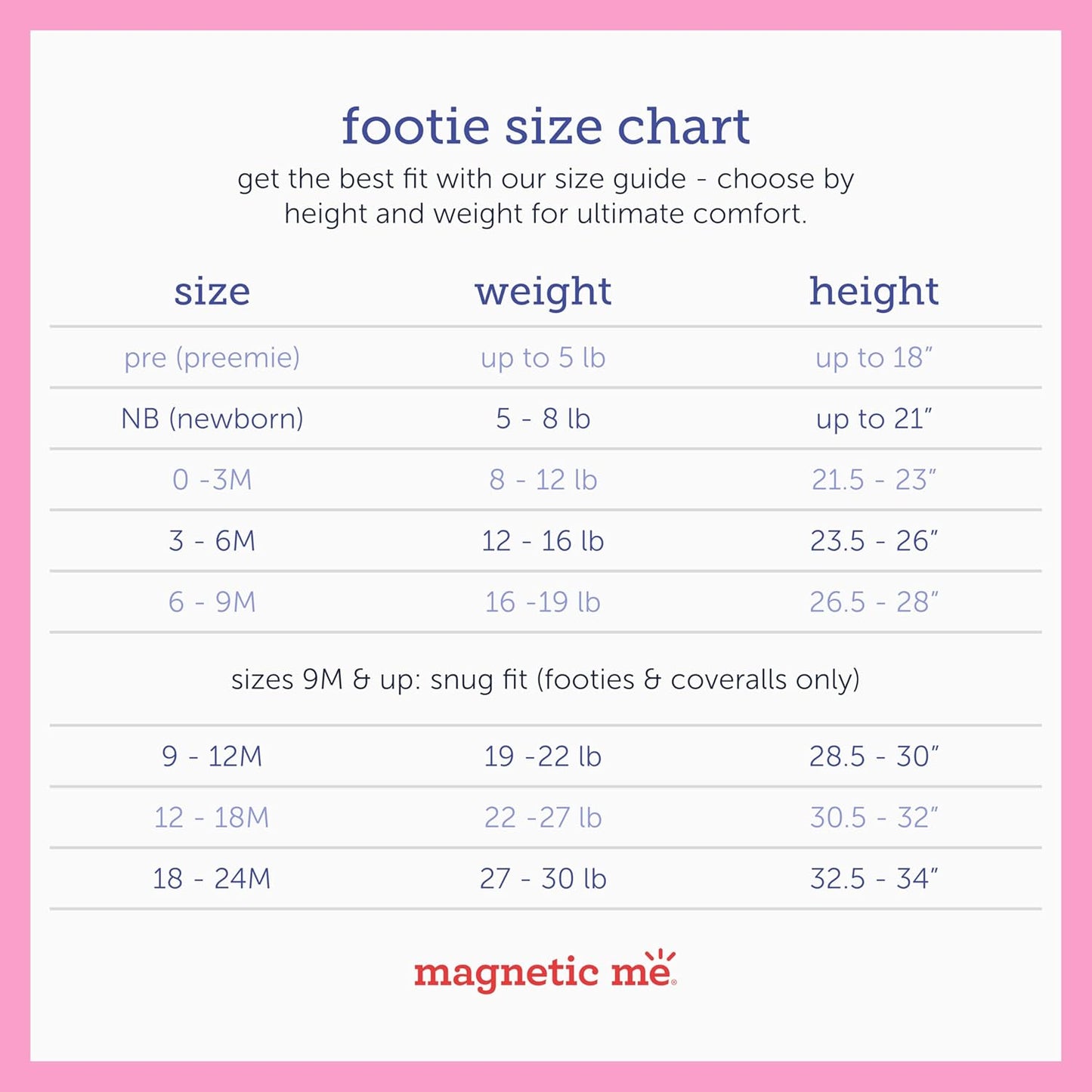 Organic Magnetic Pointelle Footie- Pink