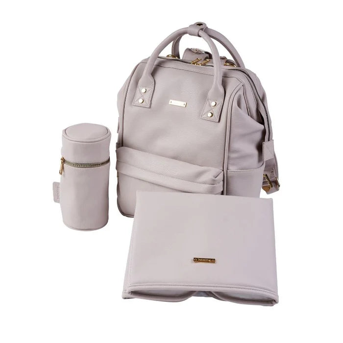 Mani Diaper Bag- Grey Blush
