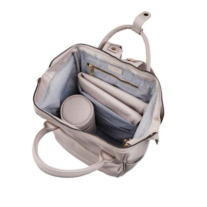 Mani Diaper Bag- Grey Blush