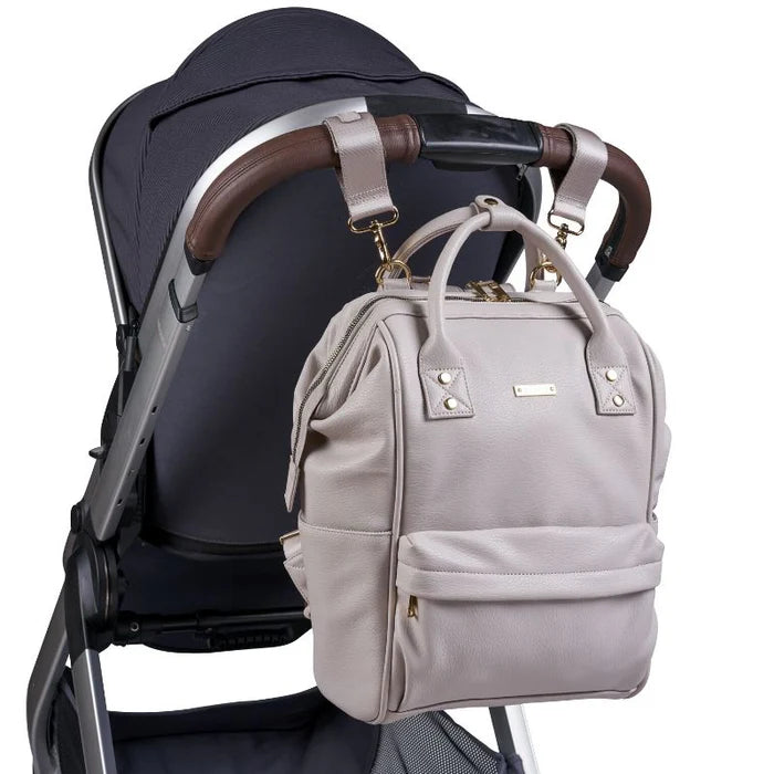 Mani Diaper Bag- Grey Blush
