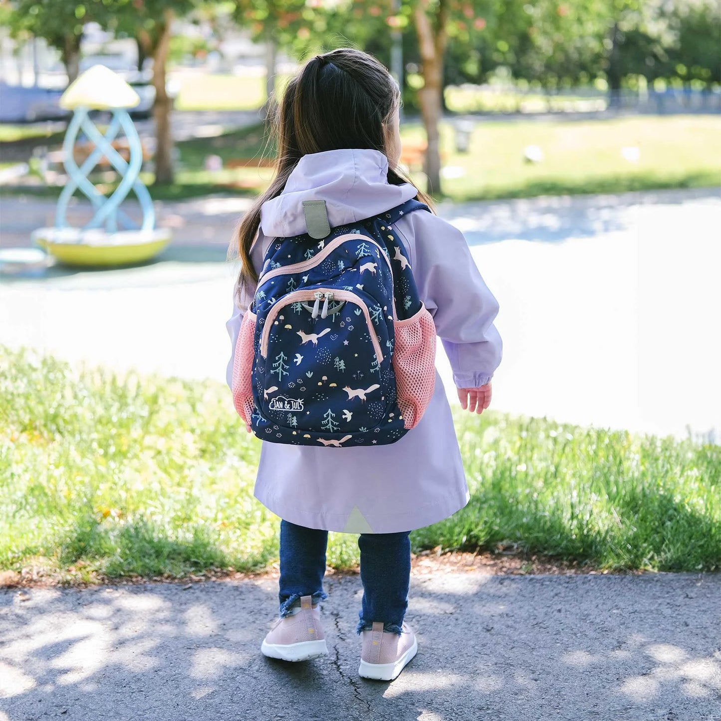 Little Xplorers Mini Backpack- Navy Forest
