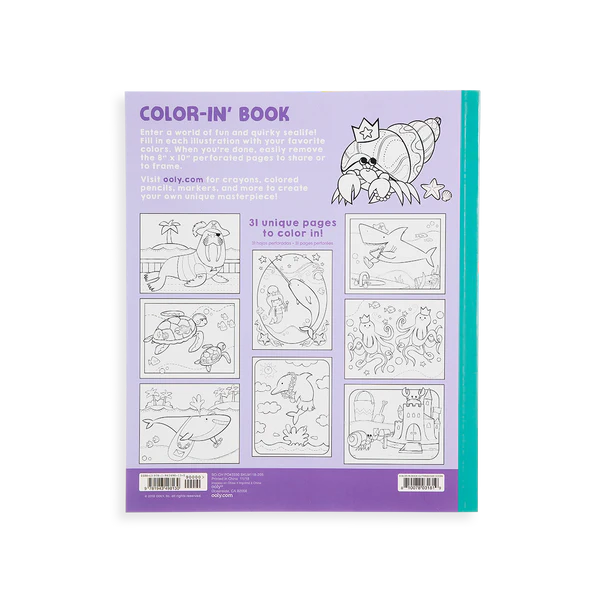 Outrageous Ocean Colouring Book