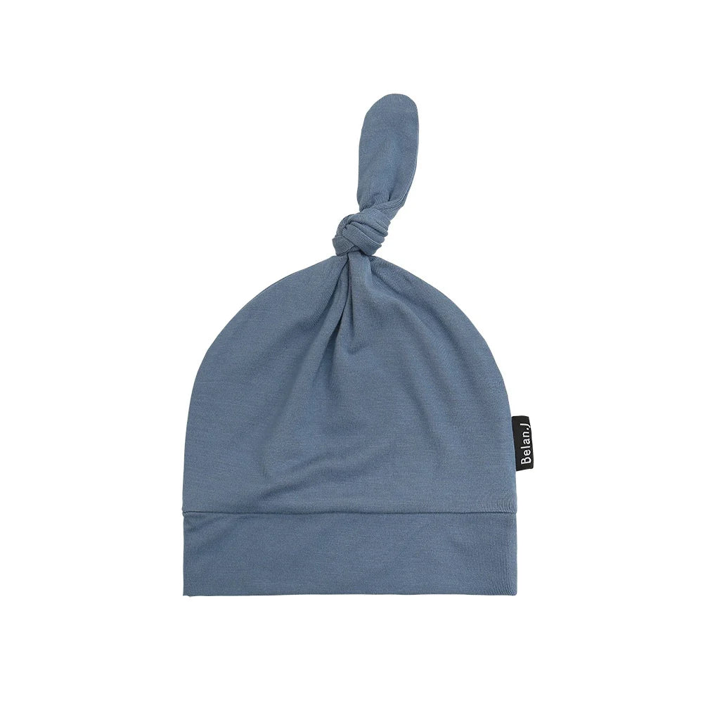 Bamboo Knotted Hat- Ocean Blue