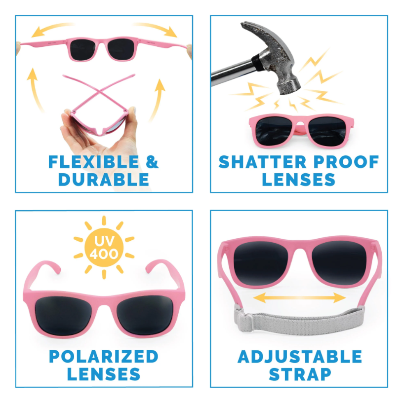 Urban Explorer Sunglasses- Peachy Pink