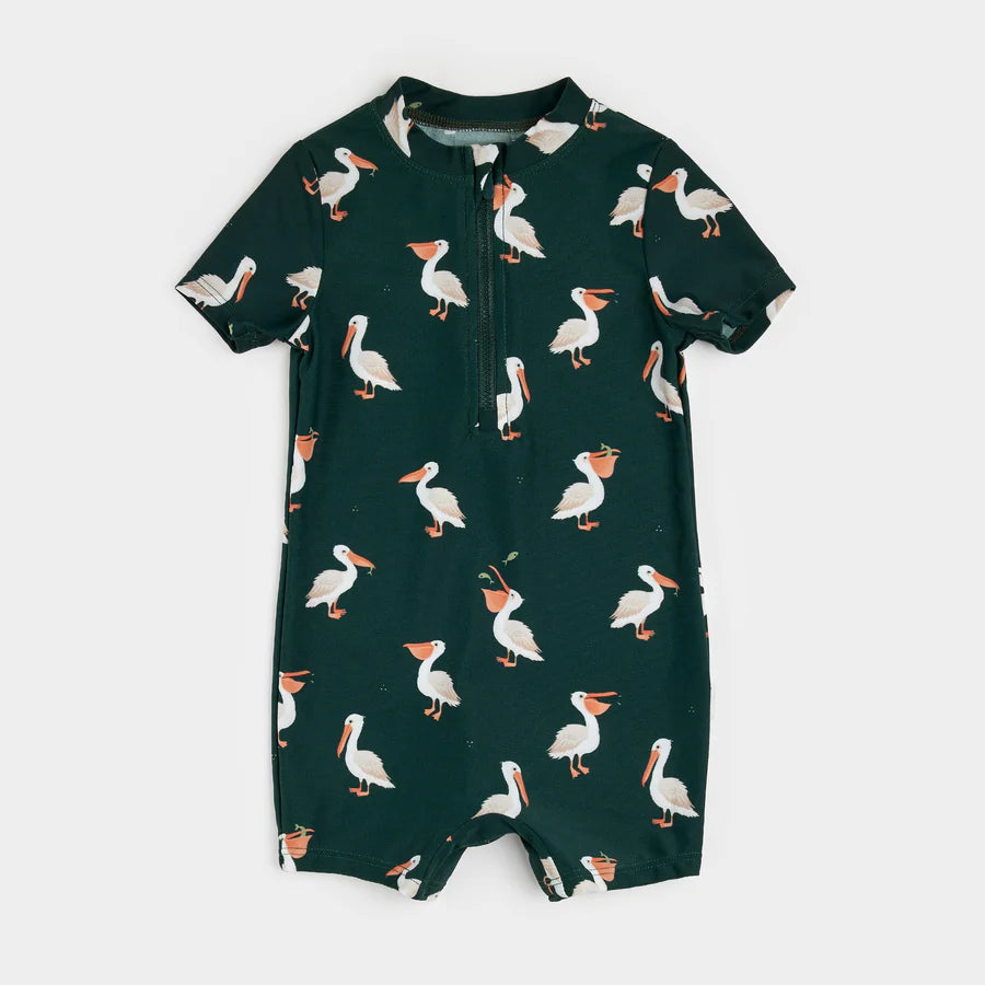 Pelicans 1pc. Baby Swim Romper