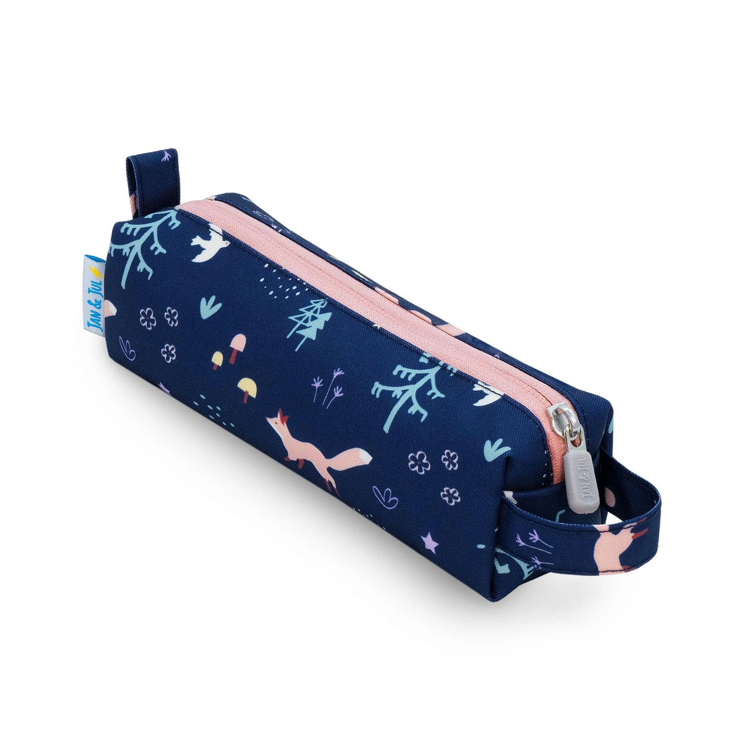 Kids Pencil Case- Navy Forest