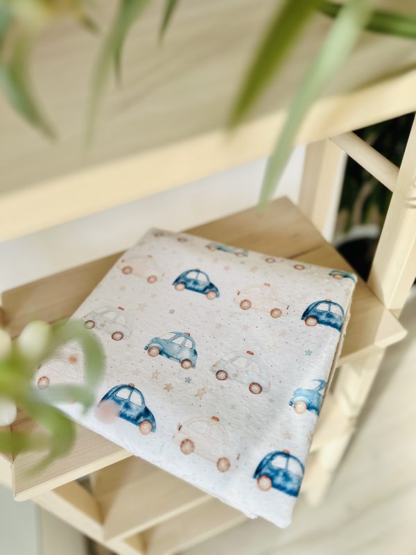 Minky Soft Blanket- Police Car