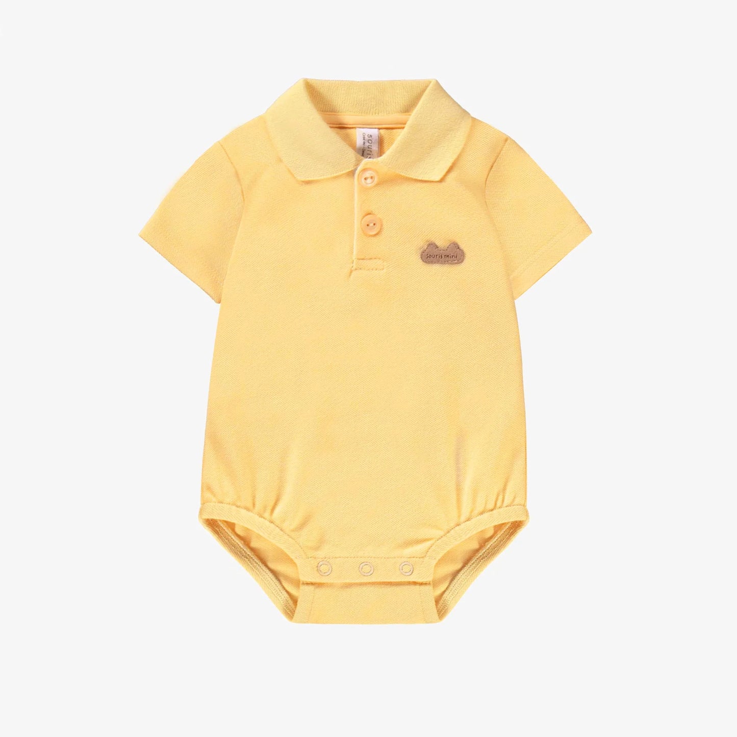 Yellow Polo Bodysuit