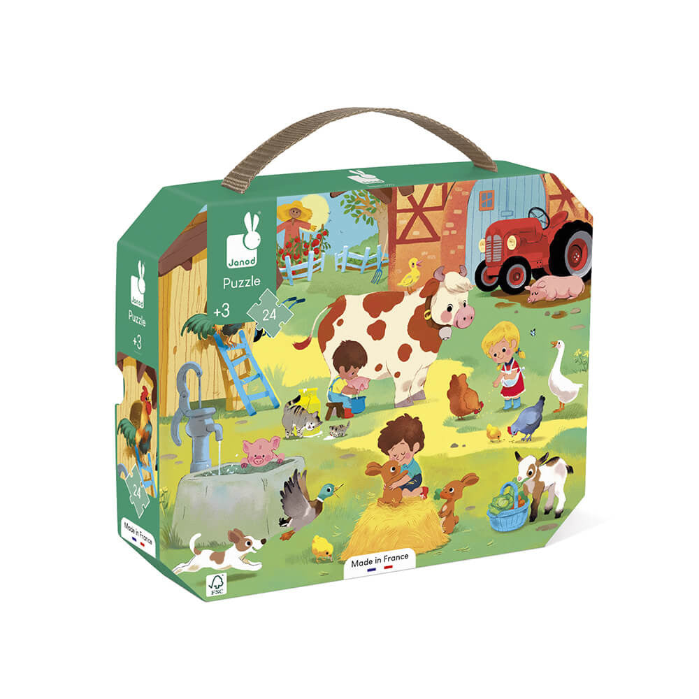 24pc. Day at the Farm Jigsaw Puzzle