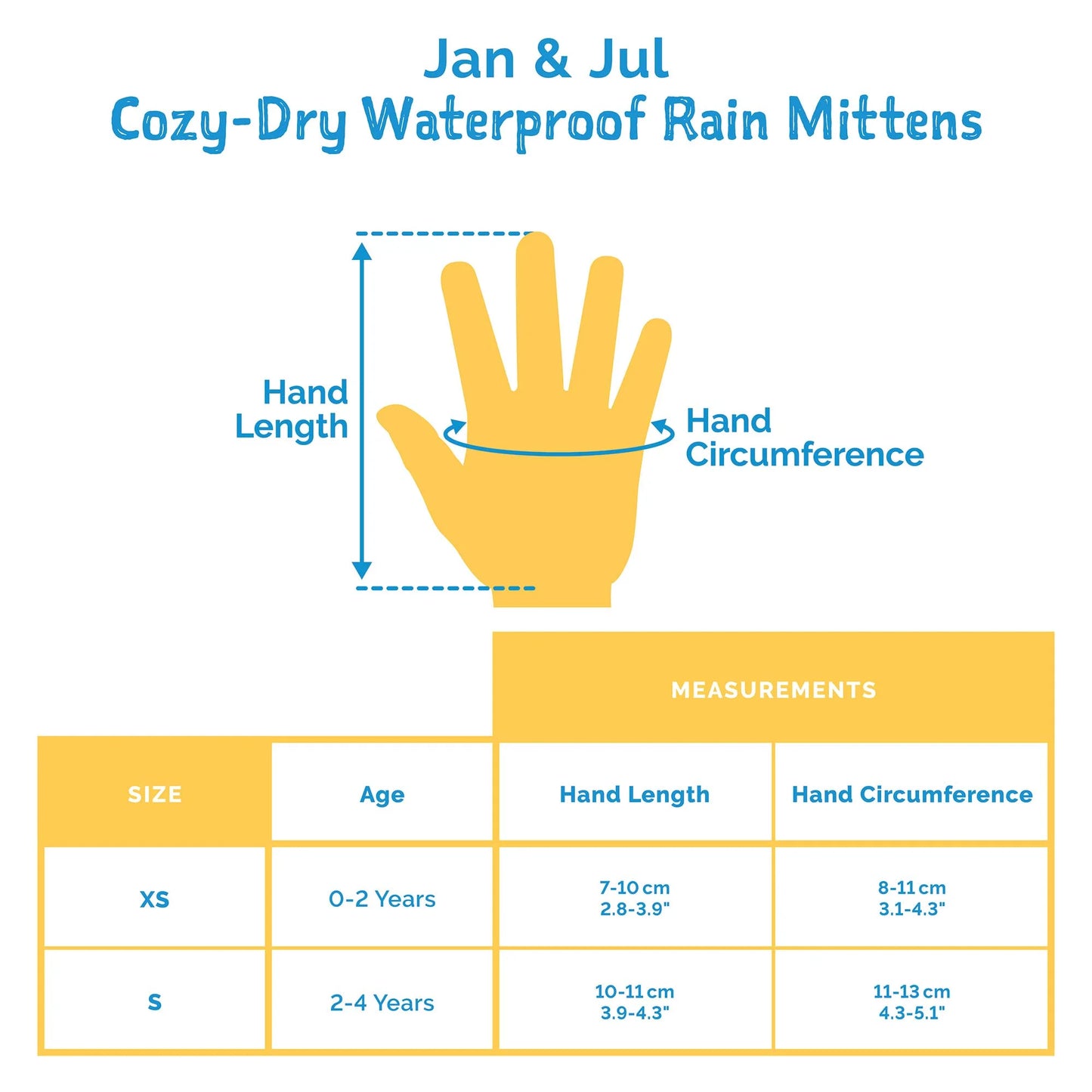 Cozy-Dry Rain Mittens- Space Dinos