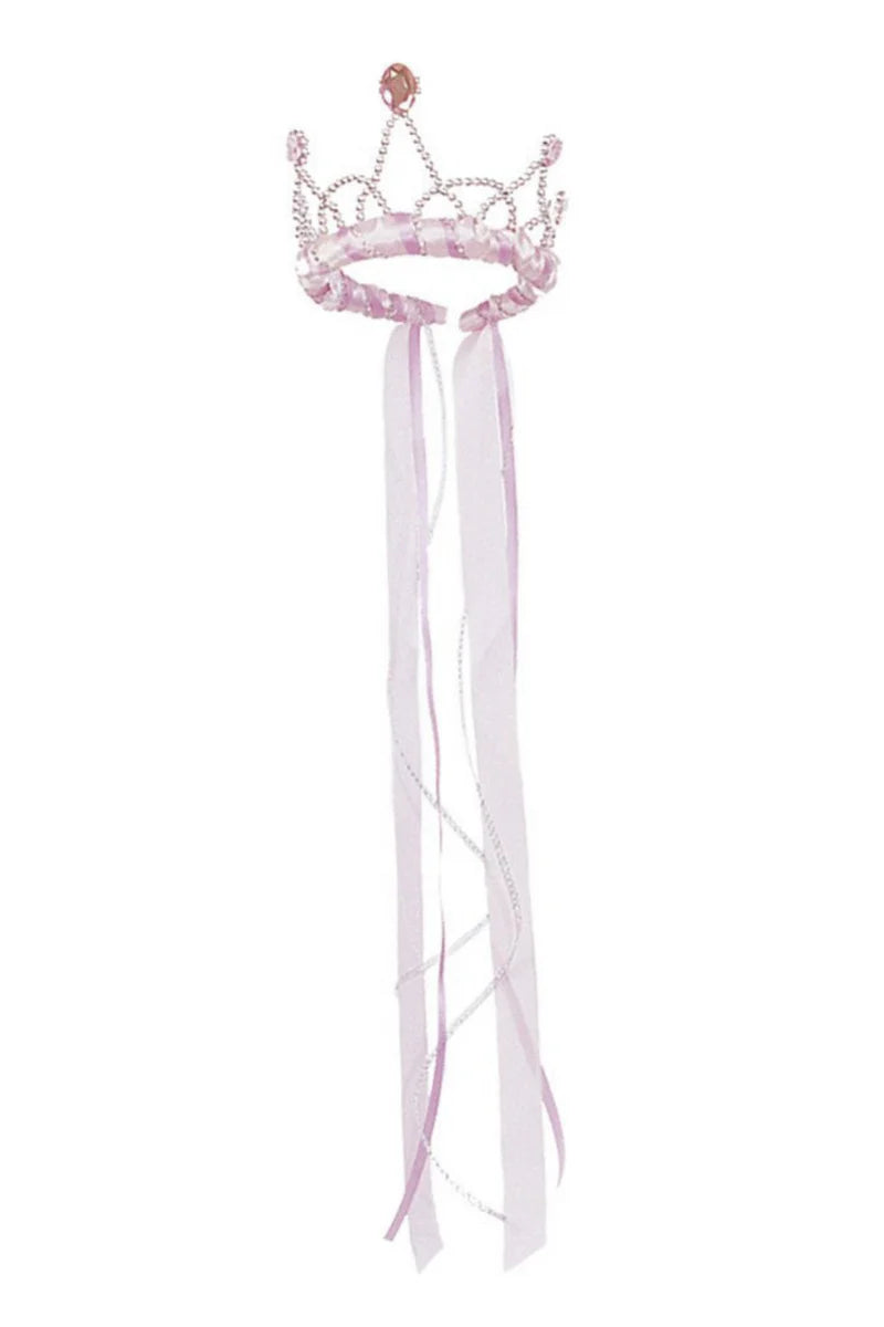 Light Pink Ribbon Tiara