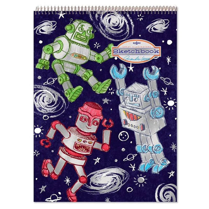 Silver Robot Sketchbook