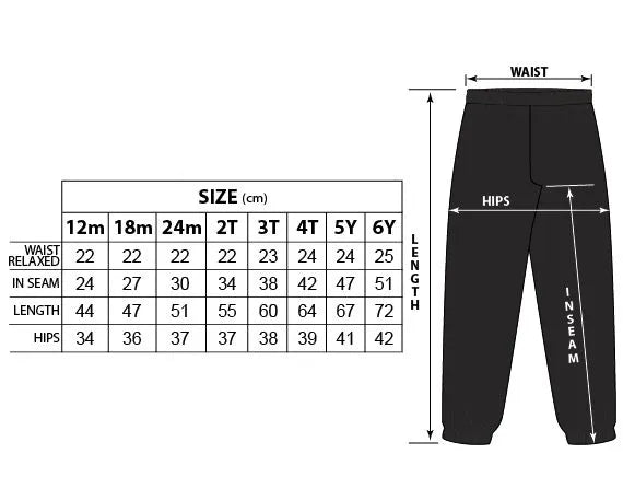 Fleece-Lined Splash Pants- Black
