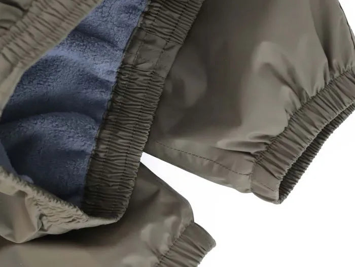 Fleece-Lined Splash Pants- Black