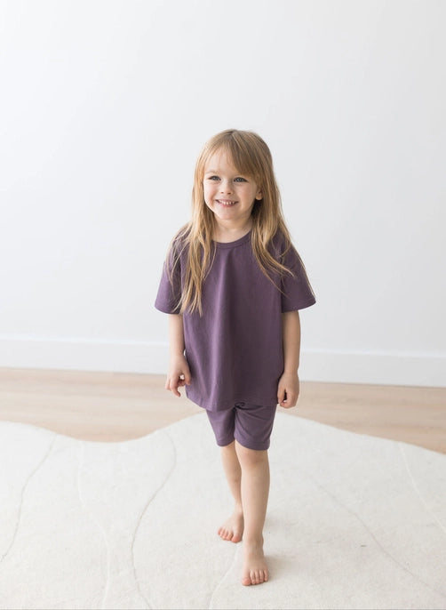 Organic Elderberry Tee & Shorts Play Set