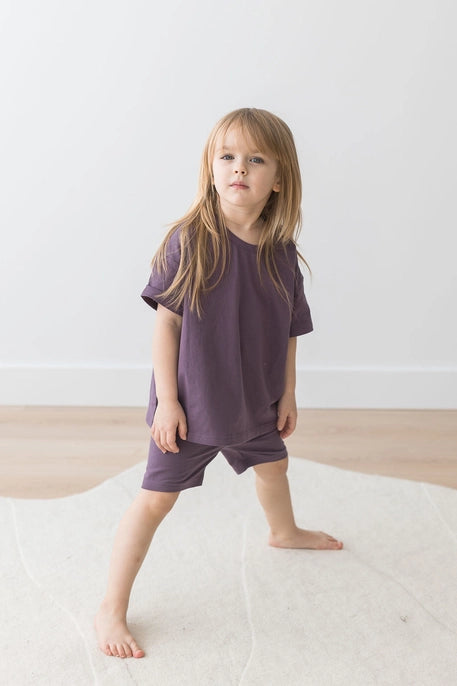 Organic Elderberry Tee & Shorts Play Set