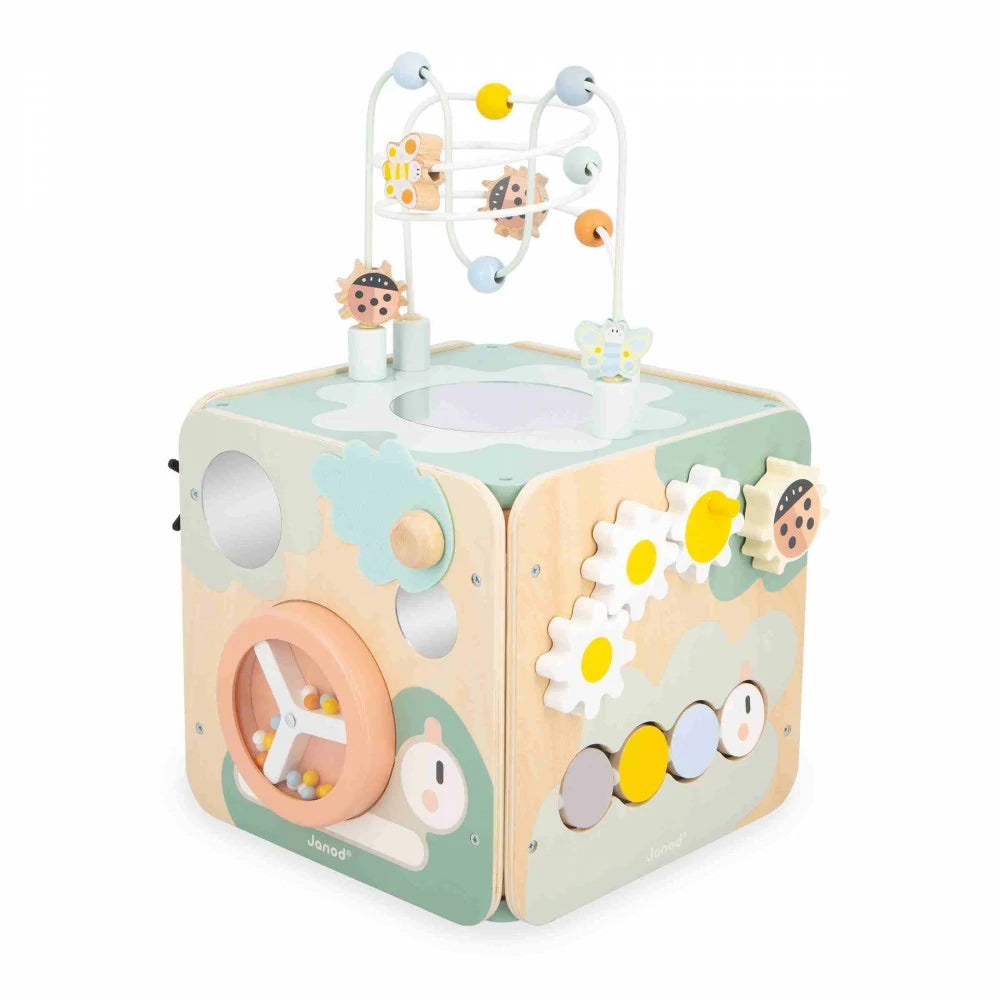 Sweet Cocoon Wooden Multi-Activity Cube