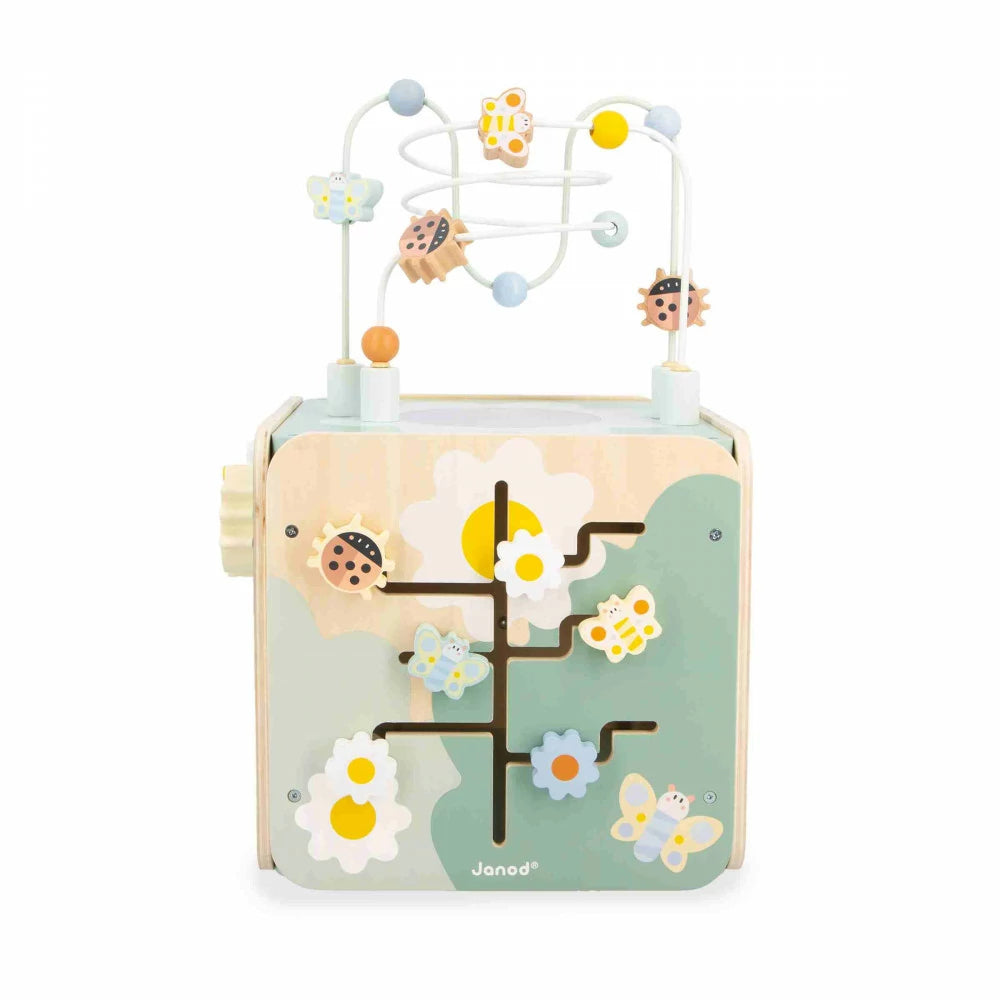 Sweet Cocoon Wooden Multi-Activity Cube